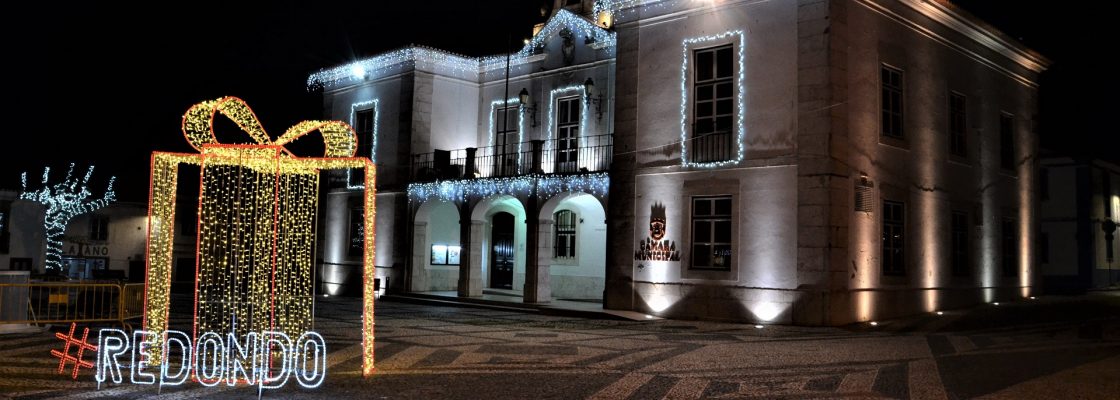 As luzes de Natal são sempre um motivo de passeio e atração