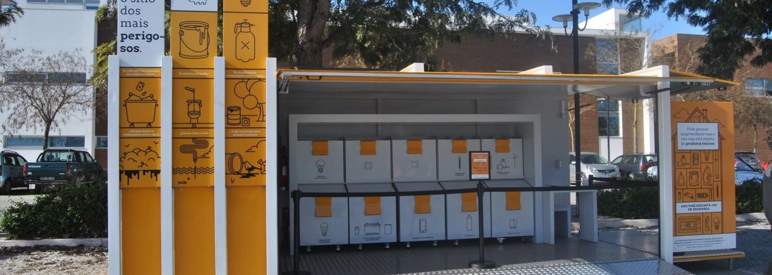 Deposite os resíduos tóxicos no sítio certo