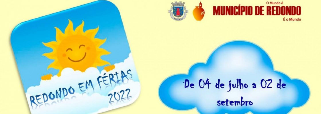 REDONDO EM FÉRIAS, ESTE ANO TAMBÉM em AGOSTO