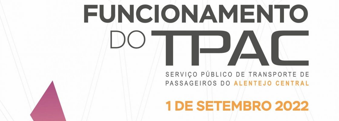 Serviço Público de Transporte de Passageiros do Alentejo Central arranca amanhã (01 de setembro)