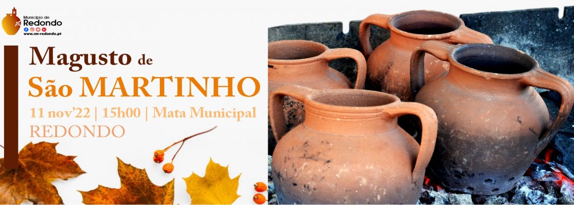 Magusto de São Martinho | 11 de novembro | 15h00 | Mata Municipal de Redondo