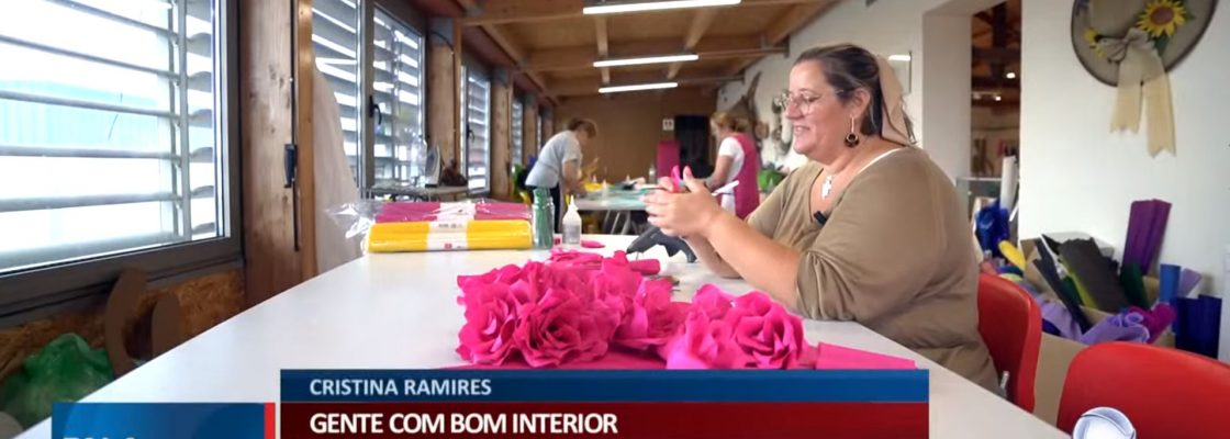 Ruas Floridas de Redondo em destaque na TV Record