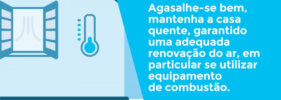 Proteja-se do frio | Uma recomendação da Direção-Geral da Saúde
