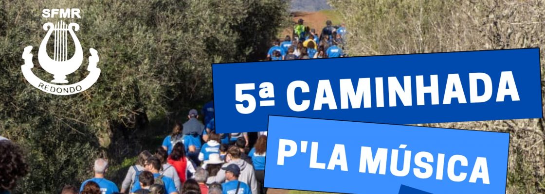SFMR: 5ª Caminhada P´la Música | 02 de novembro | 08h30 | Concentração: Praça da República