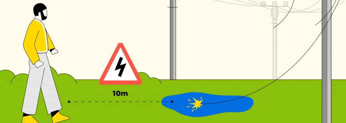 Informação E-Redes: em situação de risco, mantenha a distância!